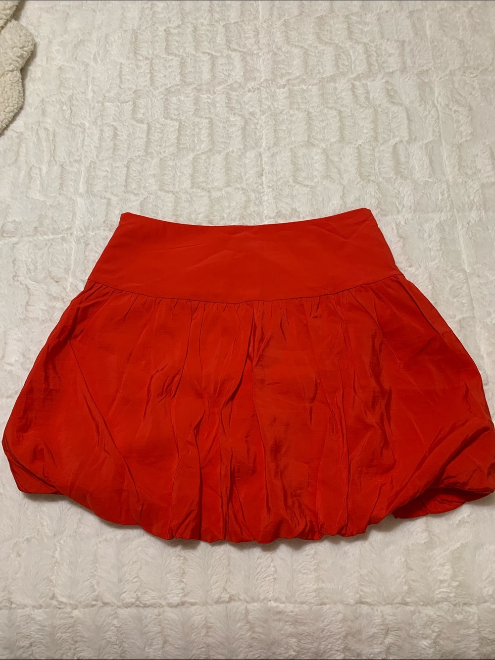 a new day Red Bubble Skater Mini Skirt